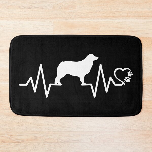 Item preview, Australian Shepherd Heartbeat Paw Heart designed and sold by Blok45.