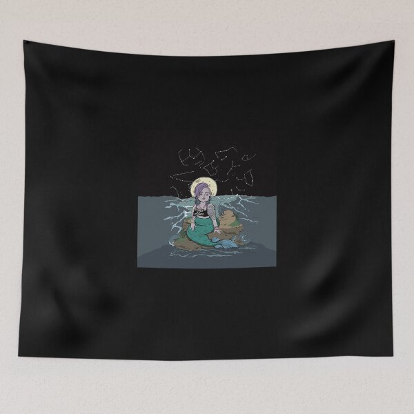 Item preview, Night Swimming- Digital Illustration Chiffon Top designed and sold by ethenfran6.