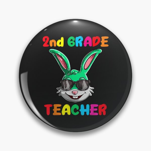 Artikelvorschau, Grad-Lehrer-Shirt des Ostern-Tageshäschen-2., Ostern-Kaninchen entworfen und verkauft von olgacadb.