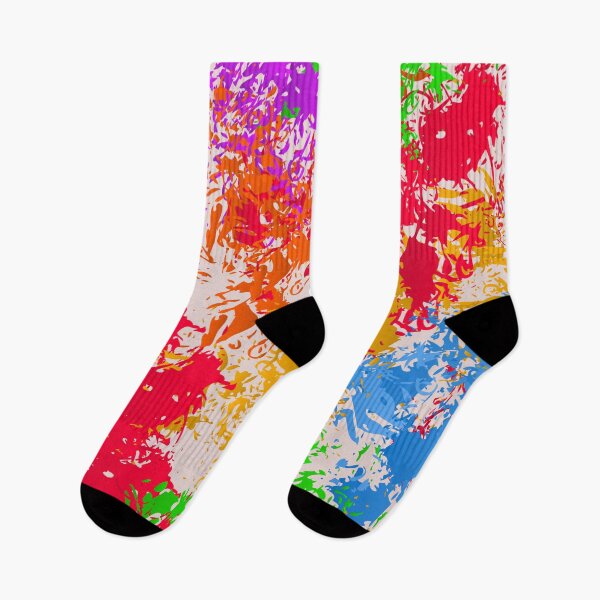Item preview, Colorful Paint Splashes designed and sold by franktact.