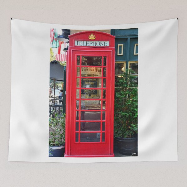 Item preview, Red Telephone Box designed and sold by LisaWootenPhoto.