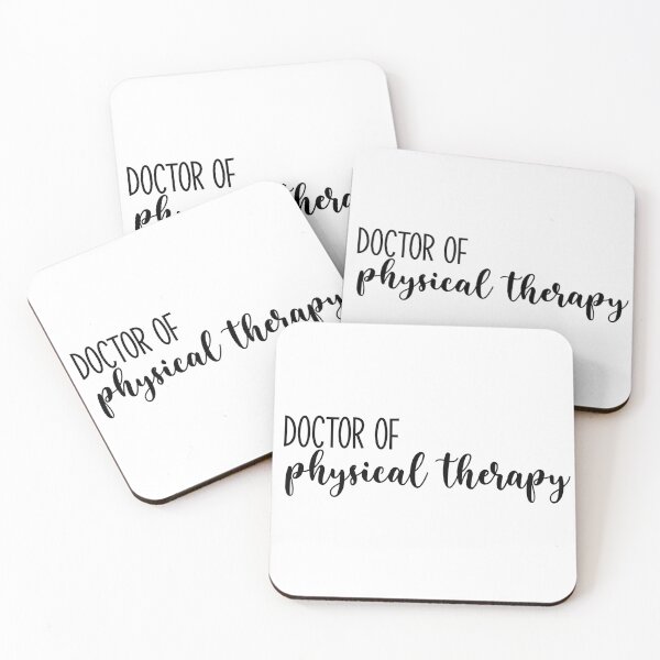 Item preview, Doctor of physical therapy black designed and sold by Sketchy Lexy.