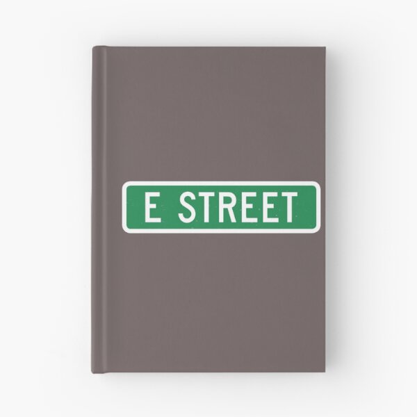 Item preview, E Street, vintage street sign (color version) Tri-blend  designed and sold by lorenkleins.