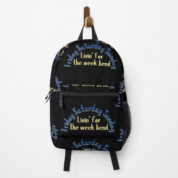 Item preview, Livin’ for the week bend designed and sold by Kid Wits Ink "Wise enough to leave a lasting impression!".
