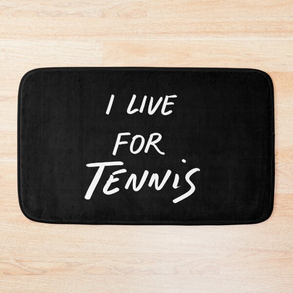 Item preview, I live for tennis designed and sold by InmyOwnwords.