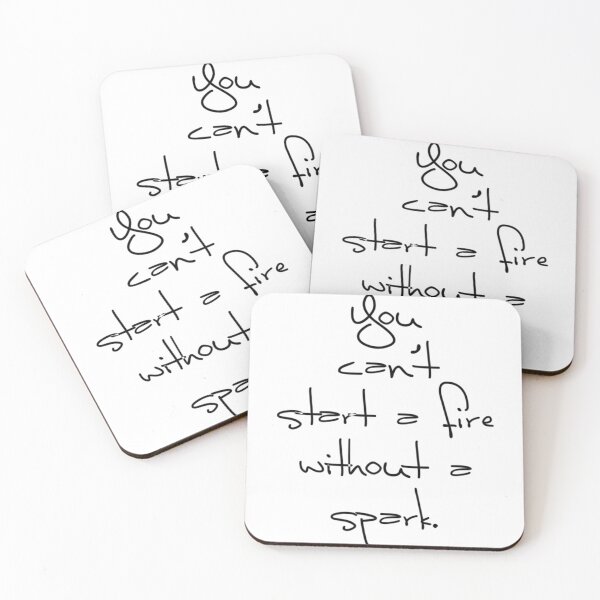 Item preview, Can_t start a fire without a spark.   designed and sold by lorenkleins.