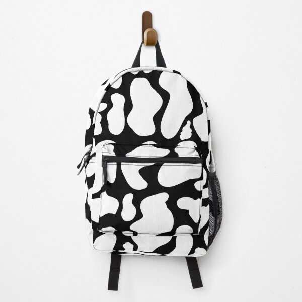 Item preview, Simple White Black Large cow spots Animal Pattern designed and sold by InovArtS.