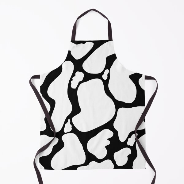 Item preview, Simple White Black Large cow spots Animal Pattern designed and sold by InovArtS.