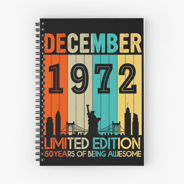 Item preview, December 1972 Limited Edition 50 Years Of Being Awesome designed and sold by AraJordeStore.