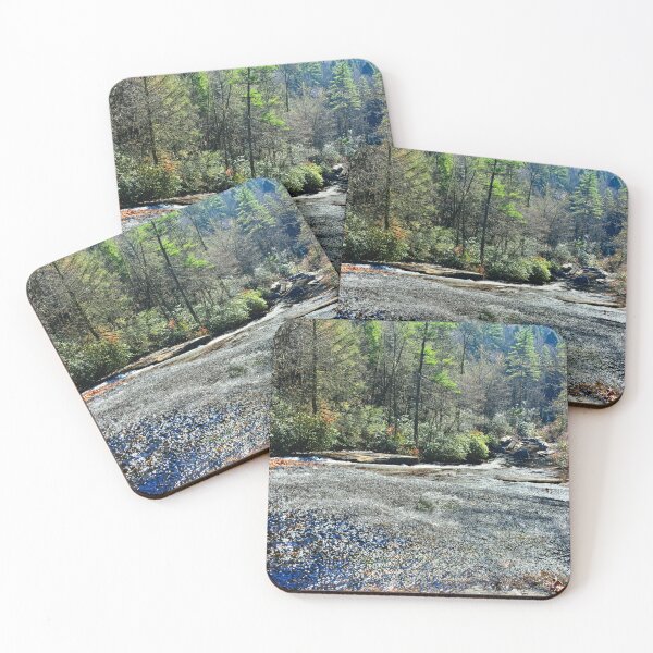 Item preview, All The Way Down Sliding Rock Dupont State Forest designed and sold by LisaWootenPhoto.