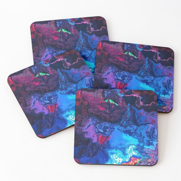 Item preview, colored volcanic lava painting designed and sold by MusicSkateboard.