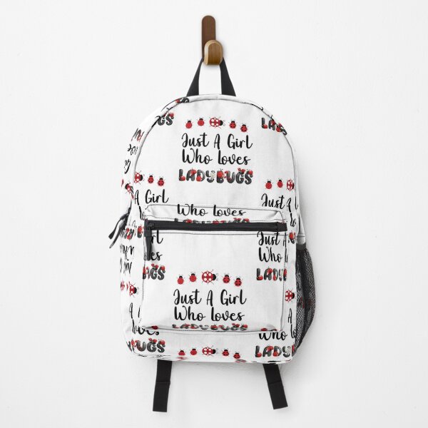 Item preview, Just A Girl Who Loves Ladybugs designed and sold by SportyDogShop.