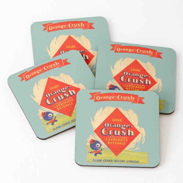 Item preview, ORANGE CRUSH - ADVERT designed and sold by ThrowbackAds.