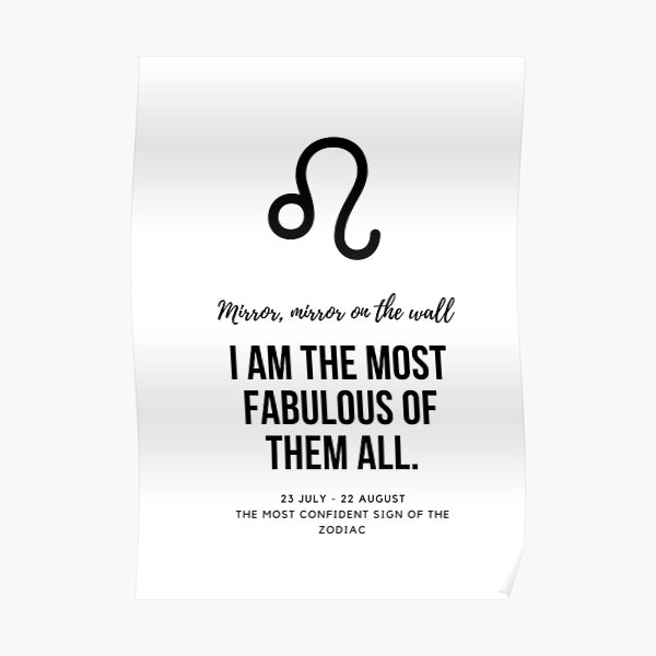 Funny Zodiac Quote Posters for Sale | Redbubble