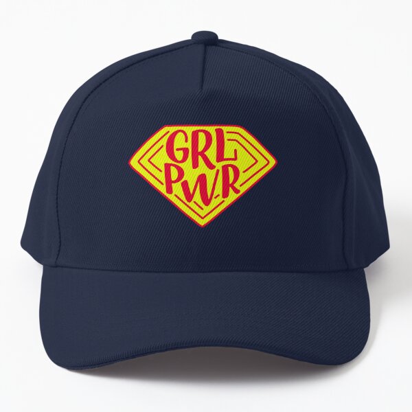 GRL PWR Baseball Cap - Powder Blue