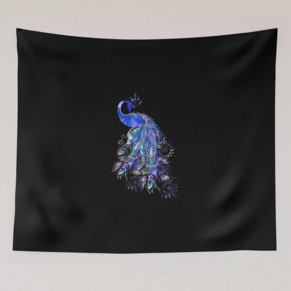 Artikelvorschau, Aquarell blauer Pfau weicher Stil leichtes Unisex-T-Shirt, Pfau-Liebhaber-Geschenk, Pfau-Liebhaber-T-Shirt, Pfau-Kunst-T-Shirt Essential T-Shirt entworfen und verkauft von JavierBetanct.