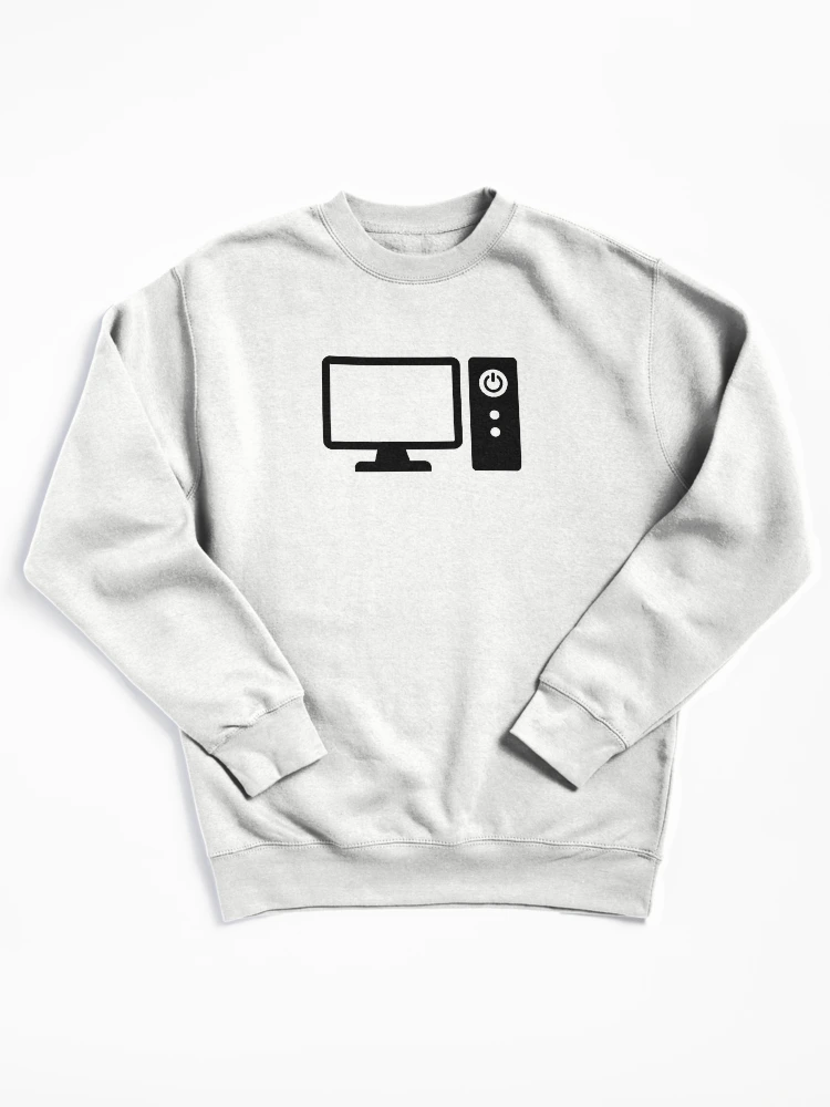 Thumbnail 1 von 6, Pullover, Desktop-Computer designt und verkauft von Designzz.