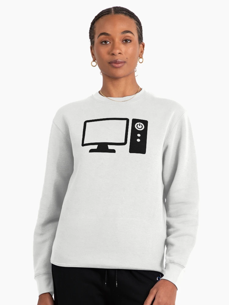 Thumbnail 3 von 6, Pullover, Desktop-Computer designt und verkauft von Designzz.