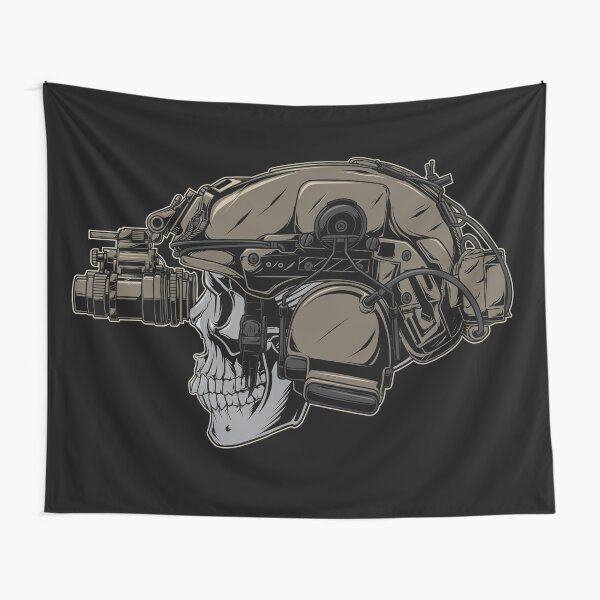 soldier skull Tapestry