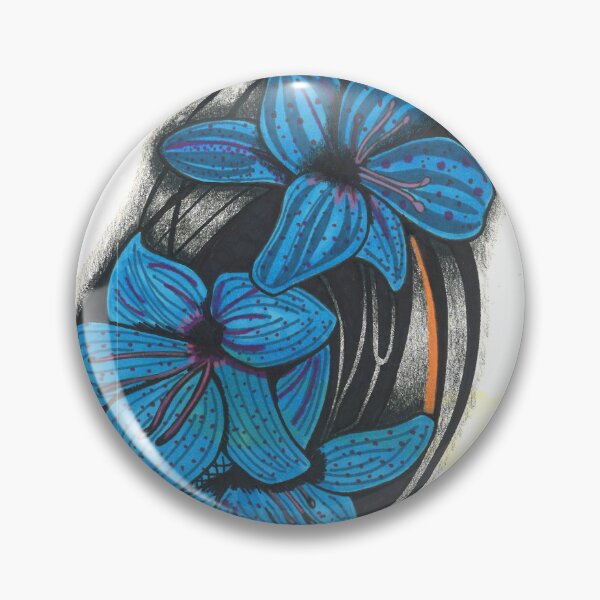 Artikelvorschau, BLAUE LILLIES entworfen und verkauft von DAZEARMSART.