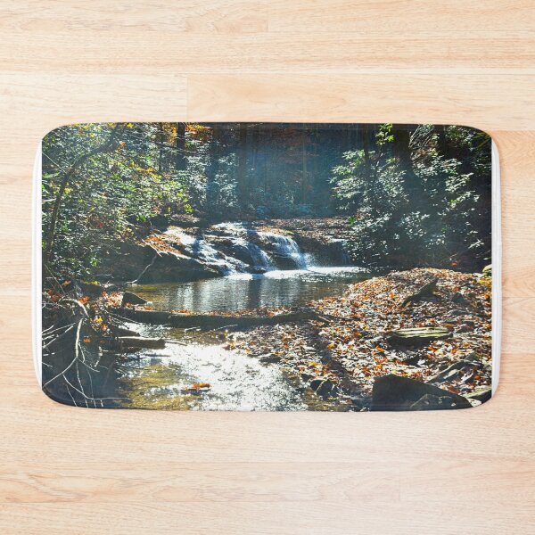 Item preview, Little Bradley Waterfall Saluda North Carolina designed and sold by LisaWootenPhoto.