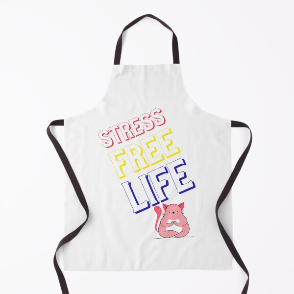 Item preview, STRESS FREE LIFE Yoga cat designed and sold by Teo13.