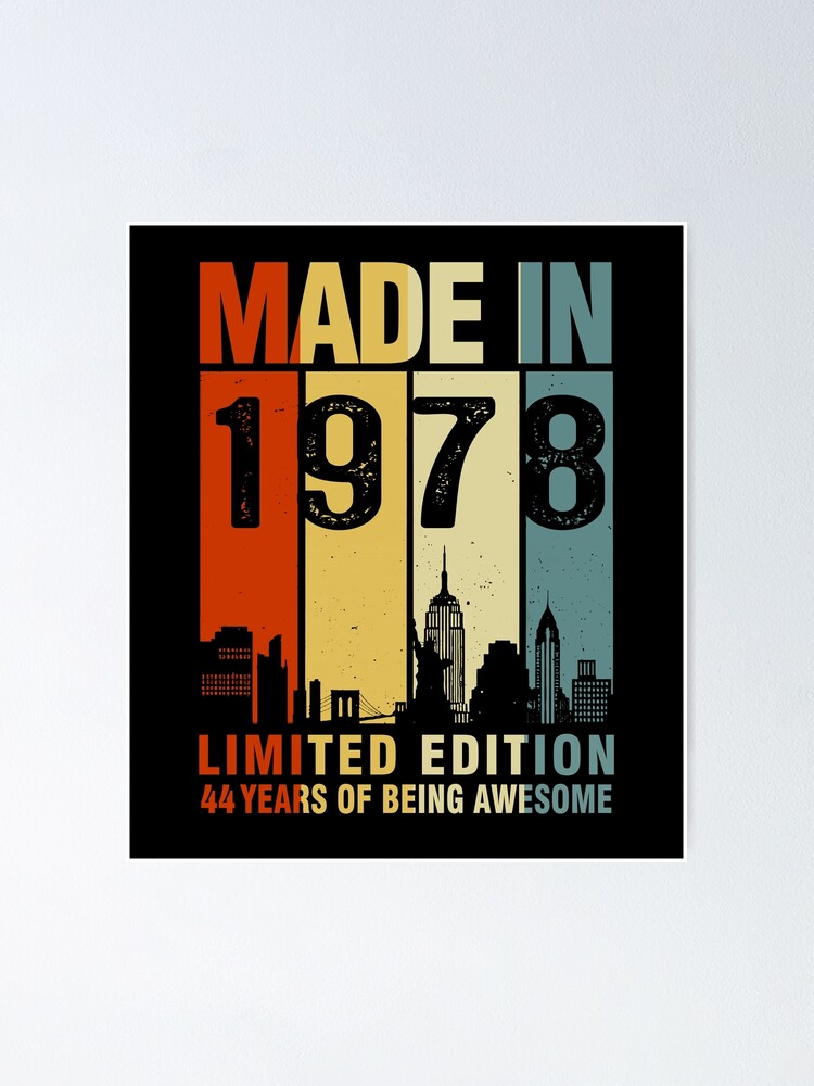 高級ブランド Limited 1978 In Made Edition Awesome Being Of Years 44 ミュージシャン