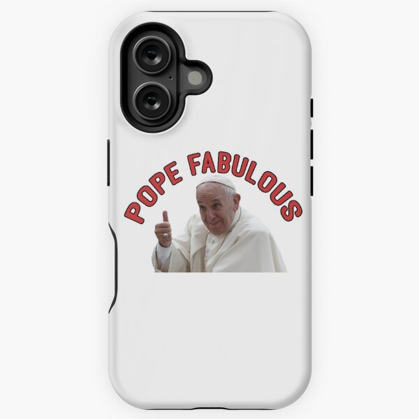 Vista previa del artículo con la obra «Papa Francisco o Papa Fabuloso», diseñado y vendido por AnnabelsBelongs.