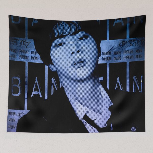 Item preview, BTS JIN PUNK ROCK STLYE PRINT designed and sold by VANSLABYRINTH.