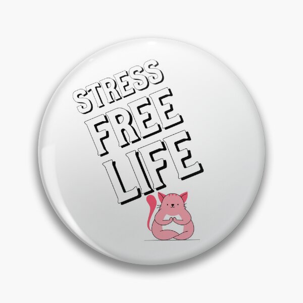 Item preview,  STRESS FREE LIFE Yoga cat designed and sold by Teo13.