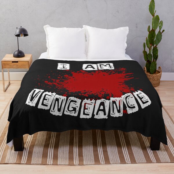 Item preview, I AM VENGEANCE dark hero cool knight Classic designed and sold by olgacadb.