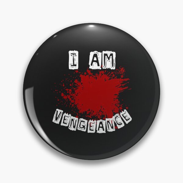 Item preview, I AM VENGEANCE dark hero cool knight Classic designed and sold by olgacadb.