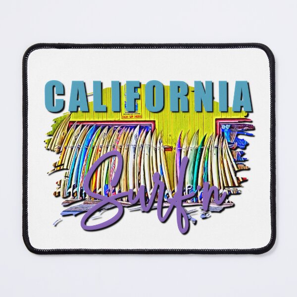 Item preview, California Surfing Graphic designed and sold by NerdnGeekshop.