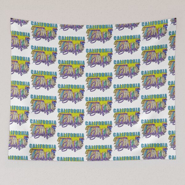 Item preview, California Surfing Graphic designed and sold by NerdnGeekshop.