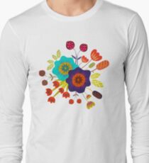 Magical night garden Long Sleeve T-Shirt