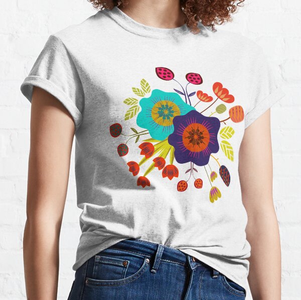 Magical night garden Classic T-Shirt