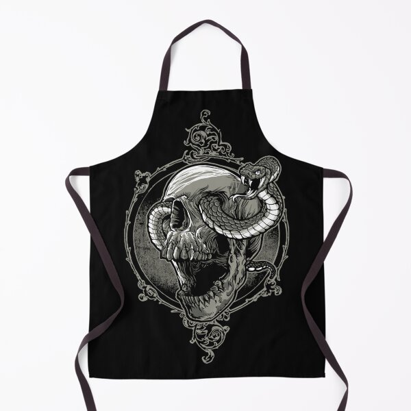 Item preview, SKULL WITH SNAKE designed and sold by Hartics.