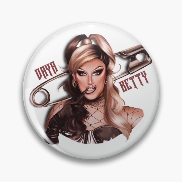 Aperçu de l'œuvre Daya Betty - (Rupaul's Drag Race Saison 14 - Fond transparent/Mots) créée et vendue par LadyEnigmaa.