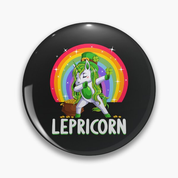 Item preview, Lepricorn Unicorn Dabbing Happy St Patricks Day Rainbow Long Sleeve designed and sold by olgacadb.