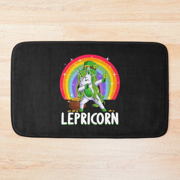 Item preview, Lepricorn Unicorn Dabbing Happy St Patricks Day Rainbow Long Sleeve designed and sold by olgacadb.