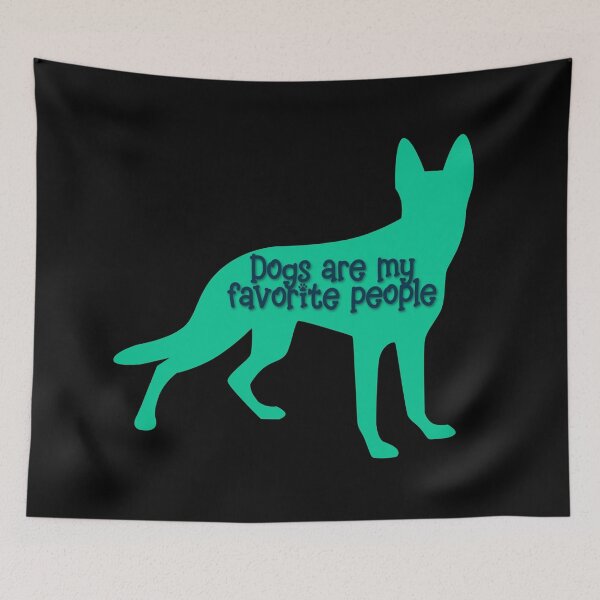 Item preview, Dogs are my favorite people designed and sold by CoolArtByMboya.