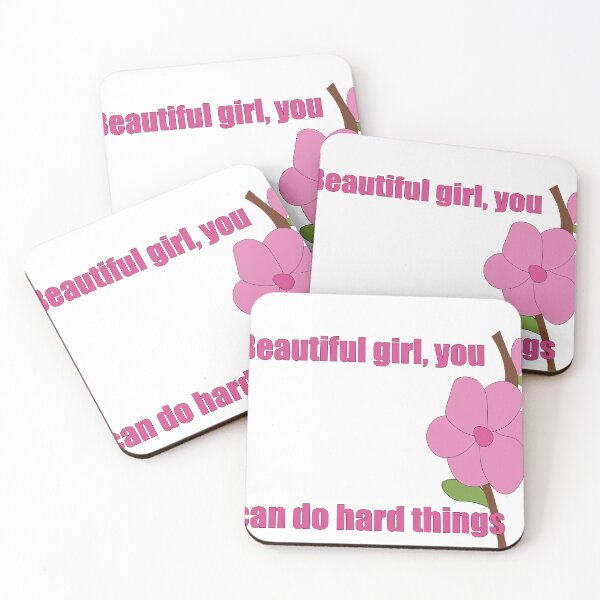 Item preview, Beautiful girl, you can do hard things designed and sold by TRAC22.