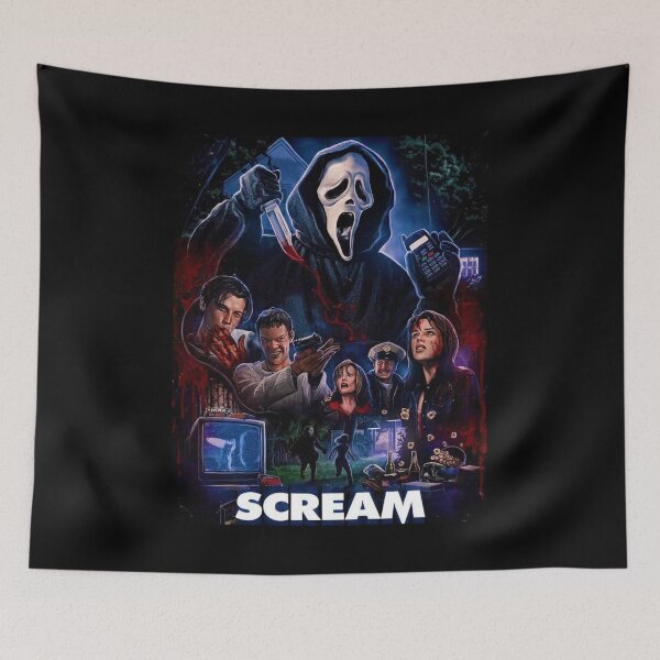 Item preview, The scream movie poster designed and sold by stevensmaya.