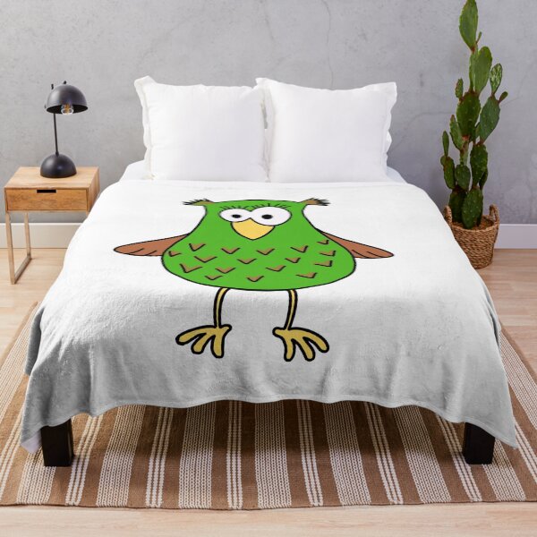 Item preview, owl green designed and sold by Optimalistin.