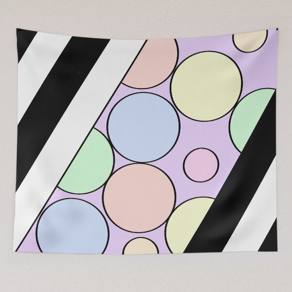 Item preview, Stripes and bubbles designed and sold by Reneeteachout.