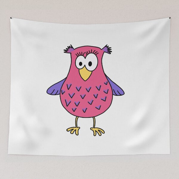 Item preview, Owl pink designed and sold by Optimalistin.