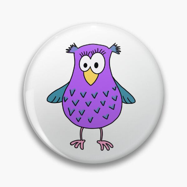 Item preview, owl purple designed and sold by Optimalistin.