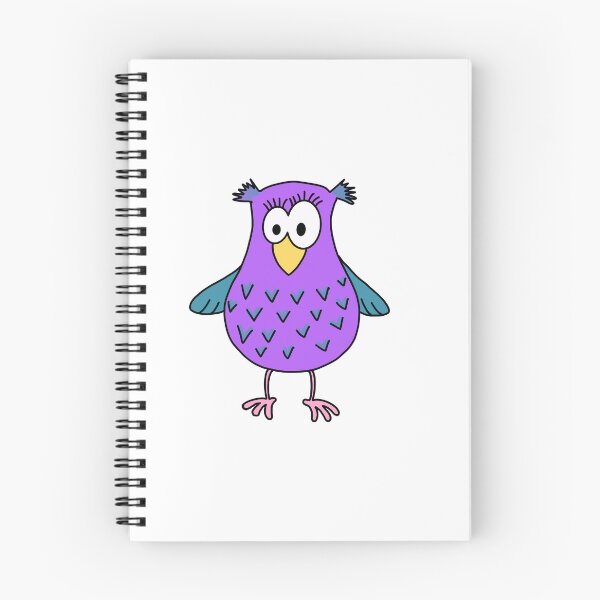 Item preview, owl purple designed and sold by Optimalistin.