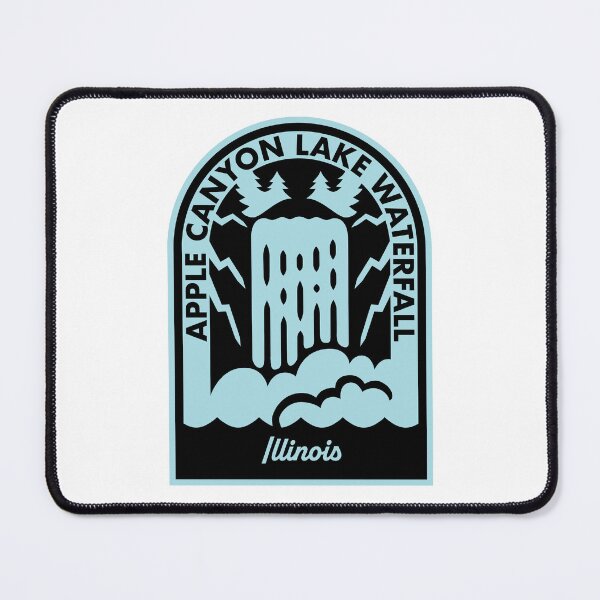 Item preview, Apple Canyon Lake Waterfall Illinois designed and sold by HalpinDesign.