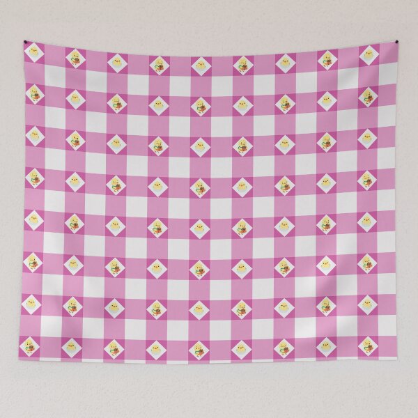 Item preview, Easter chciks gingham pattern designed and sold by CameleonDesign.